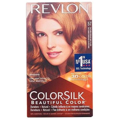 Tinta per capelli - Colorsilk Senza Ammoniaca 57 Lightest Golden Brown - Foto 2