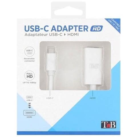 T' Nb Tchdmi Adattatore Usb-c A Hdmi Femmina Bianco - Foto 2