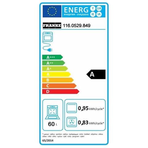 FRANKE - Forno Elettrico da Incasso GN82MNTXS Capacità 60 L Multifunzione  Ventilato Colore Acciaio Inox - ePRICE