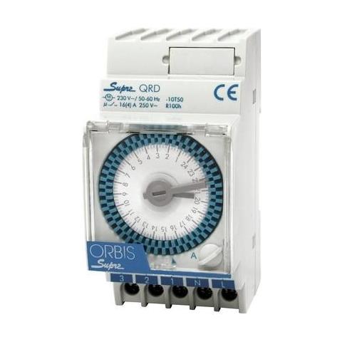 Supra Qrd Interruttore Orario Con Cavaliri 2,5 Moduli Ob290232n - Foto 1