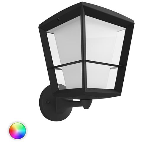 Philips Hue White And Color Ambiance Econic Lampada Smart Da Parete Up Nero - Foto 1