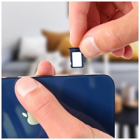 Alloggio Sim Iphone 12 / 12 Pro Supporto Scheda Nano Sim Di Ricambio - Blu - Foto 8