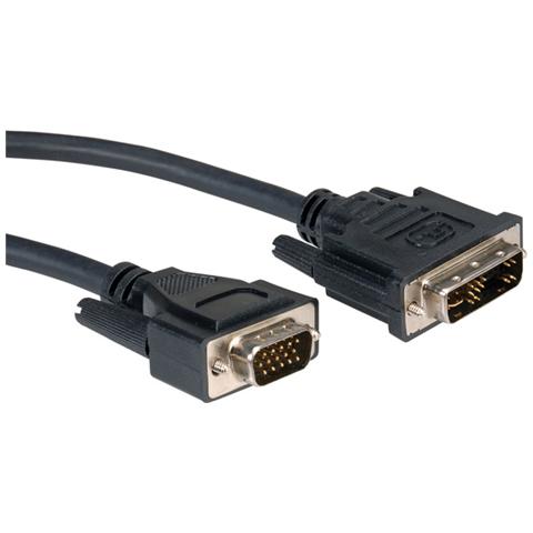 11.04.5450 5m DVI-A VGA (D-Sub) Nero cavo e adattatore video - Foto 1
