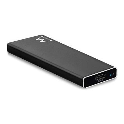 EW7024 Box Esterno Tipo USB-C 3.1 Gen2 M. 2 NVMe / PCIe, Nero - Foto 1