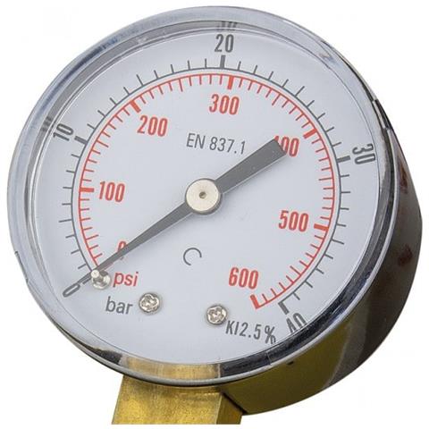 Manometro Predathor Con Adattatore Ricarica Grigio Standard - Foto 3