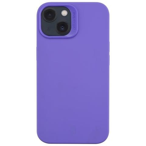 Cellularline Sensation - Iphone 14 Custodia In Silicone Soft Touch Con Tecnologia Antibatterica Microban Integrata Viola - Foto 1