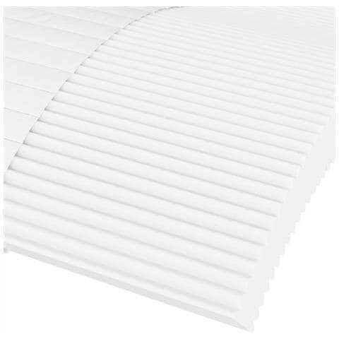 Materasso In Schiuma Bianco 80x200 Cm Durezza H2 H3 - Foto 9