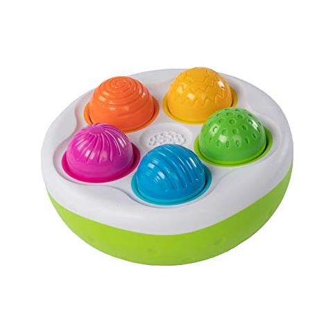 F248 Fat Brain Spinnypins, Set Da Costruzione Per Bambini In Età Prescolare, Rotazione E Ordinamento, Giocattolo Per Lo Sviluppo Precoce Per Bambini Dai 18 Mesi In Su, Multicolore - Foto 2