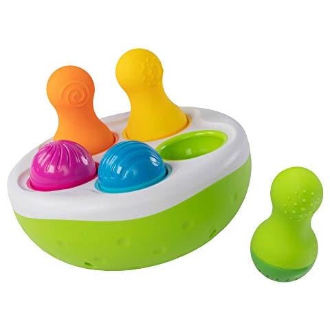 F248 Fat Brain Spinnypins, Set Da Costruzione Per Bambini In Età Prescolare, Rotazione E Ordinamento, Giocattolo Per Lo Sviluppo Precoce Per Bambini Dai 18 Mesi In Su, Multicolore - Foto 3