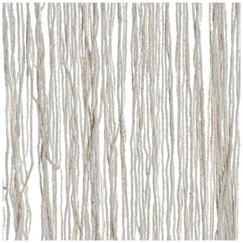 Decorazione Pensile Dkd Home Decor Beige Grigio Grigio Scuro Frange Boho 45 X 1 X 61 Cm (2 Unità) - Foto 2