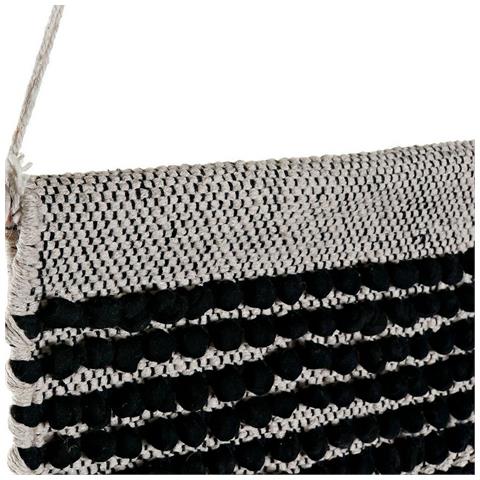 Decorazione Pensile Dkd Home Decor Beige Grigio Grigio Scuro Frange Boho 45 X 1 X 61 Cm (2 Unità) - Foto 4