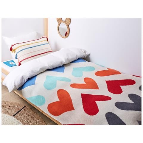 Coperta Kohat Cotone 130 X 170 Cm Multicolore - Foto 1