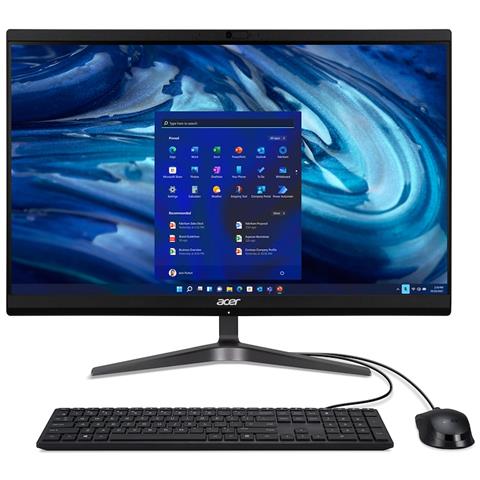 Veriton Z2514G Intel® Core™ i3 i3-1315U 60,5 cm (23.8") 1920 x 1080 Pixel PC All-in-one 8 GB DDR4-SDRAM 512 GB SSD Windows 11 Pro Wi-Fi 6E (802.11ax) Nero - Foto 1