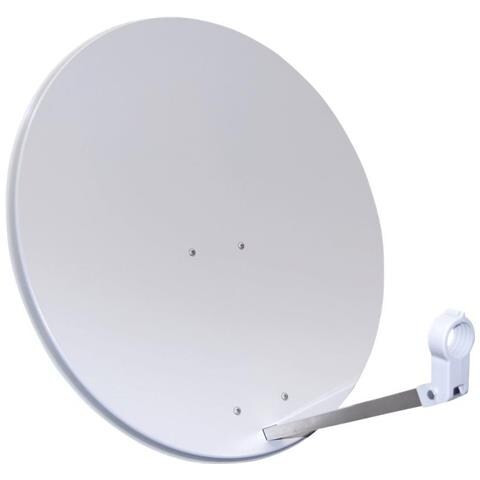 Antenna Parabolica 80 cm Grigio Chiaro - Foto 1
