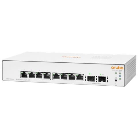 JL680A switch di rete Gestito Gigabit Ethernet (10/100/1000) 1U Bianco - Foto 2