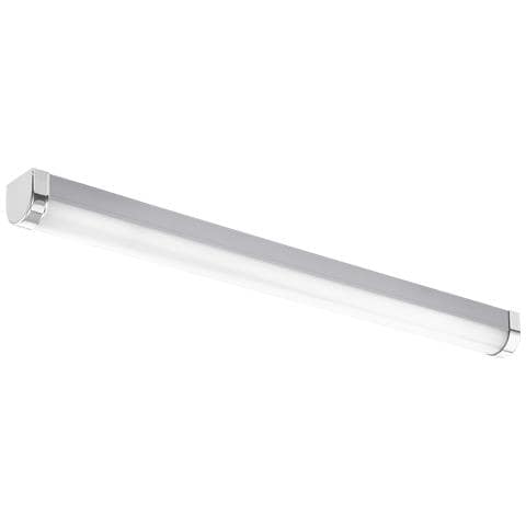 Applique Contemporanea Tragacete 1 Policarbonato Argento Led Integrato 15,5w - Foto 1