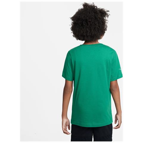 T-Shirt Team Club 20 Cz0909-302 Bambino Taglia Xl Colore Verde - Foto 4