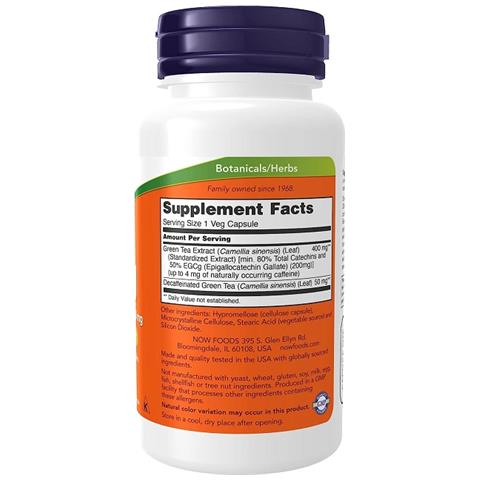 Estratto Di Tè Verde Egcg 400 Mg 90 Capsule Vegetali - Foto 2