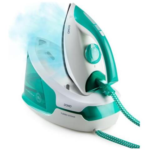 Do7118s Ferro Da Stiro A Caldaia 2400 W 1,5 L Piastra In Ceramica Verde, Bianco - Foto 2