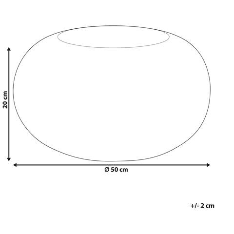 Pouf Tifelt Iuta Nero - Foto 5