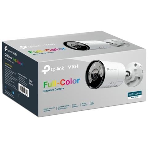 Telecamera di Sicurezza IP VIGI C345 4 MP 2688 x 1520 Pixel Sensore CMOS IP67 Colore Bianco - Foto 4