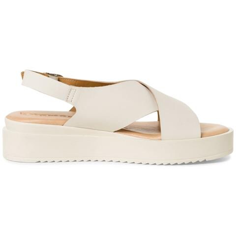 Ivory Casual Open Sandals Sandali Pelle Scarpe Donna Beige Eu 39, 1-28231-42 418 - Foto 3