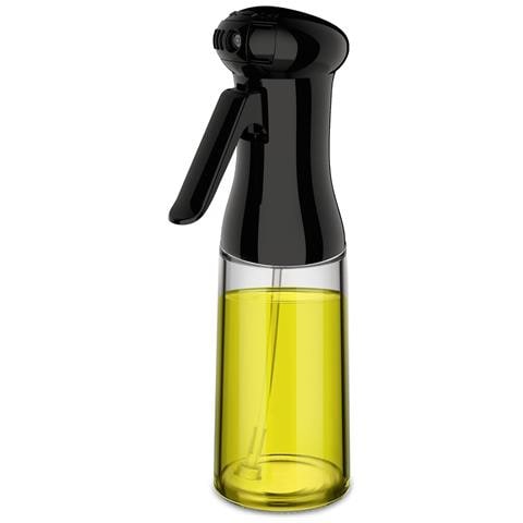 Spruzzatore Di Olio Nero In Vetro Massiccio 200ml Per Friggitrice - Foto 1