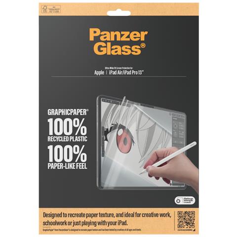 GraphicPaper® Pellicola in Vetro Temperato iPad Air 13" | iPad Pro 13" | Ultra-Wide Fit - Foto 2