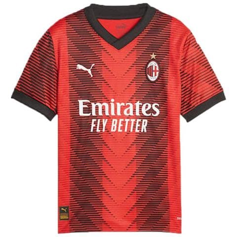 Maglia Ragazzo Calcio Milan Home Replica 23/24 - Foto 1