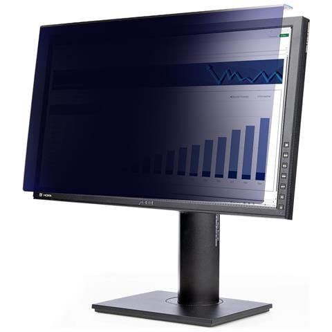 Filtro privacy per monitor da 27" 16:9, filtro di sicurezza in acrilico da appendere, pellicola protettiva ad installazione rapida, + /- 30 gradi, lucido - Foto 1