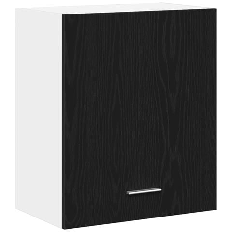 Armadi a muro  - 2 confezioni - Rovere nero, 100x31x60 cm - Realizzati in legno ingegnerizzato - Foto 1