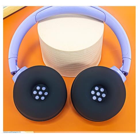 Cuscinetti Auricolari Di Ricambio In Silicone Per Cuffie Bluetooth Jbl Tune 520bt Black - Foto 2