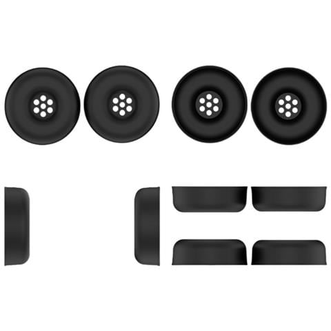 Cuscinetti Auricolari Di Ricambio In Silicone Per Cuffie Bluetooth Jbl Tune 520bt Black - Foto 1