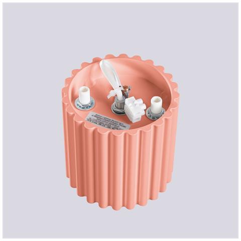 Lampada Da Soffitto Aura 1 Peach Gu10 Sl. 1824 - Minimalist Lampada A Soffitto Pesca 10x10x10 Cm - Foto 8