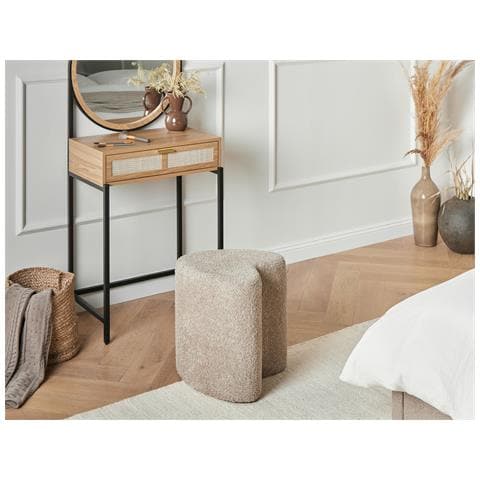 Pouf Scotia Ciniglia Marrone Chiaro - Foto 1