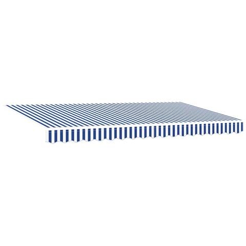 Tenda Retrattile Blu e Bianco 350 x 200 cm - Foto 1