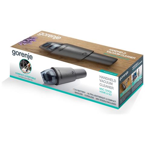 MVC72HGA aspirapolvere senza filo Grigio Senza sacchetto - Foto 10