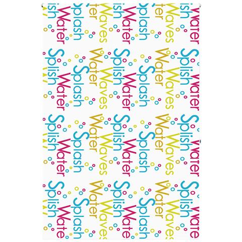 Tenda a Rullo Doccia 150x240 cm Larghezza Tessuto 146 cm - Foto 1