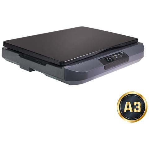 FB5100 Scanner piano 600 x 1200 DPI A3 Nero, Grigio - Foto 1