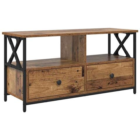 Mobile TV con cassetto Legno vecchio 90 x 33 x 45 cm - Foto 1