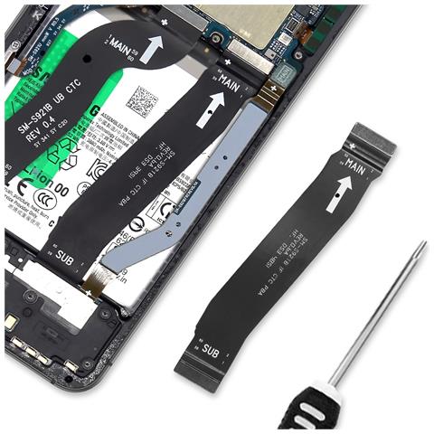 Cavo Di Collegamento Scheda Madre Originale Per Galaxy S24 Connettore Flessibile, Nero - Foto 4