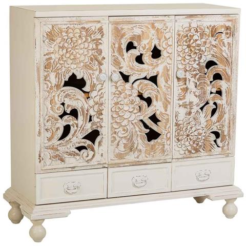 Credenza In Legno Bianco 115x43x110h - Foto 1