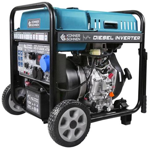 Generatore inverter diesel KS 6100iDE ATSR Tensione, V 230 Potenza massima /nominale (230V), kW 5.5/5 - Foto 4