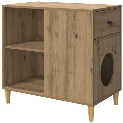 Casa per Gatti Rovere Artigianale 72 x 42.5 x 70 cm - Foto 1