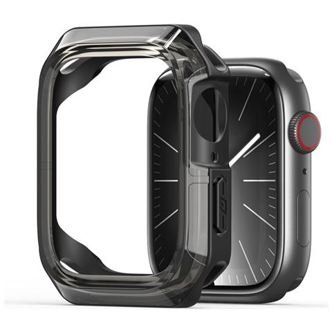 Pellicola Protettiva per Apple Watch - Silicone, Nero - Foto 1