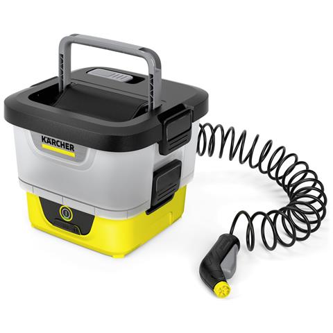 OC 4 idropulitrice Compatta Batteria Nero, Bianco, Giallo - Foto 1