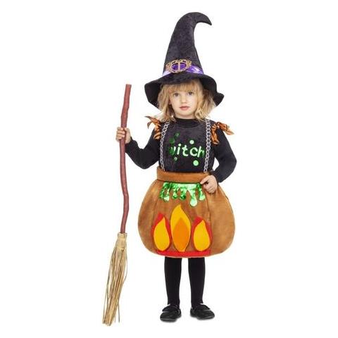 Costume da strega: 3-4 anni - Foto 1