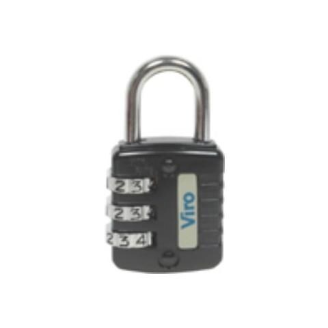 Lucchetto Per Valigie Combinazione Mm. 20 Nero - Foto 1