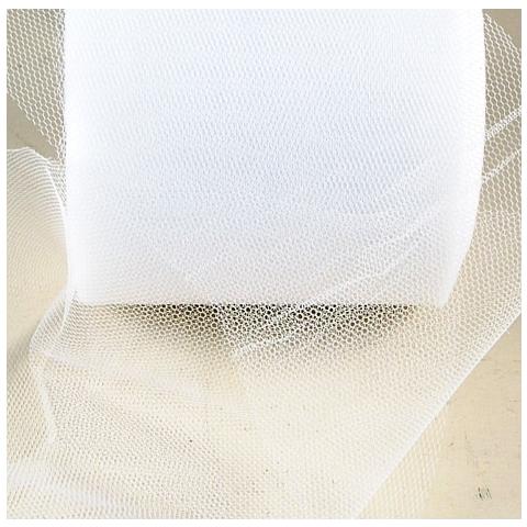 Tulle Bianco H 12,5 Cm X 100 Mt - Foto 1
