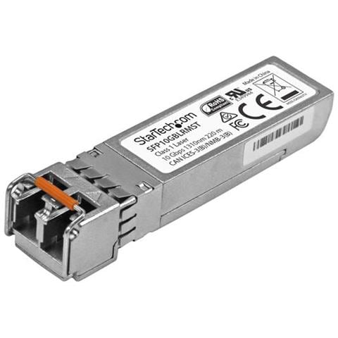 Modulo Ricetrasmettitore SFP+ in Fibra 10 Gigabit Conforme MSA - 10GBase-LRM - MM LC - 220 m - SFP Multimodale - Foto 1